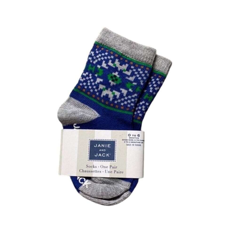 Janie and Jack Baby Socks New Size 0-6 Months